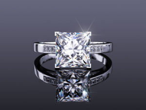 princess cut engagement ring