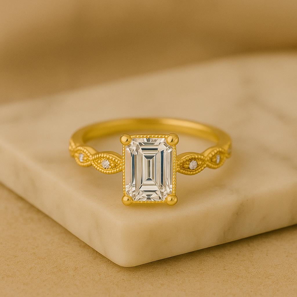 Emerald Cut Engagement Rings : Timeless, Elegant Sparkle