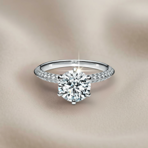 Hello Round Enagement Ring
