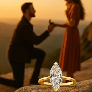 Marquise emgagement rings